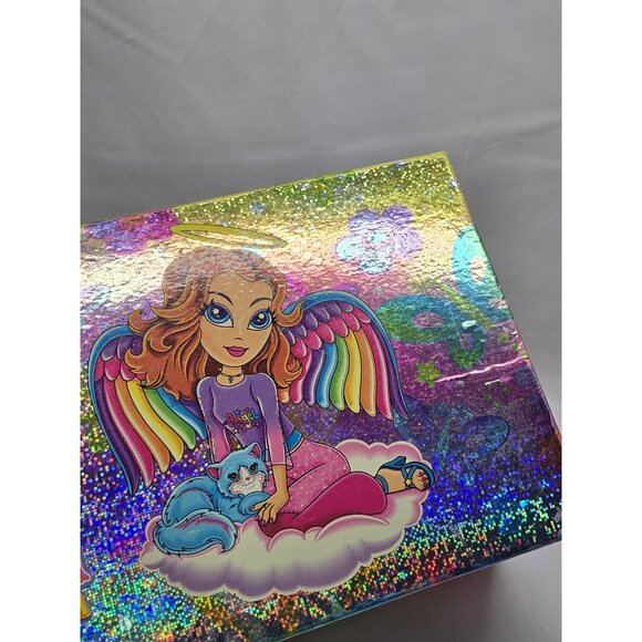 VTG Lisa frank Angel W/ Kitty Chest Organizer Jewelry Box Trinket Box Stash Box - Picture 9 of 16